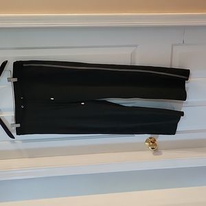 Redline black with gray stripe activewear pants small